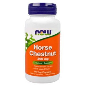 NOW Horse Chestnut 300 мг / 90 капсули