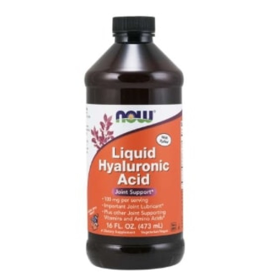 NOW Liquid Hyaluronic Acid 473 мл на супер цена