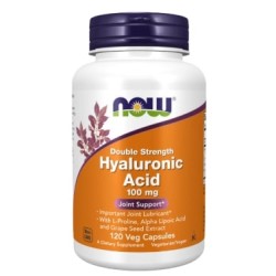 NOW Hyaluronic Acid 100 мг / 120 капсули