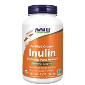 NOW Inulin Powder Pure FOS 227 гр NOW Inulin Powder Pure FOS 227 гр