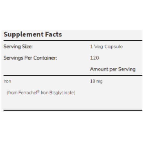 NOW Iron (Ferrochel) 18 mg 120 vcaps на изгодни цени NOW Iron (Ferrochel) 18 mg 120 vcaps на супер цена