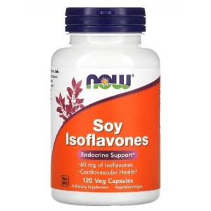 NOW Soy Isoflavones 150 мг / 120 капсули