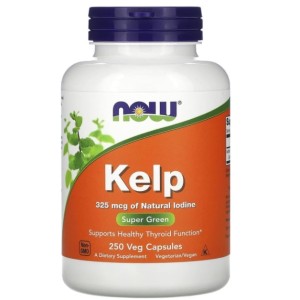 NOW Kelp 325 мкг / 250 капсули