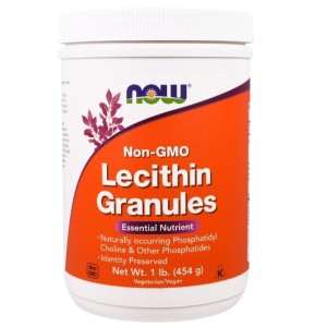 NOW Lecithin Granules Non-GMO 454 гр NOW Lecithin Granules Non-GMO 454 гр