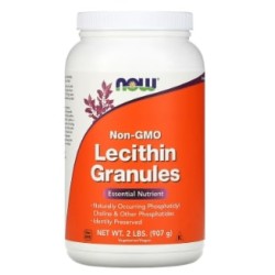 NOW Lecithin Granules Non-GMO 907 гр NOW Lecithin Granules Non-GMO 907 гр