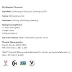 NOW Lemongrass Oil | 100% Pure Cymbopogon Flexuosus 30 мл на супер цена