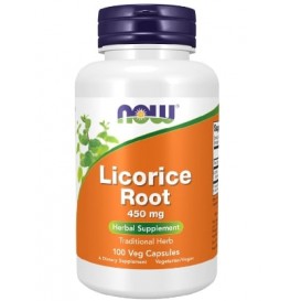 NOW Licorice Root 450 мг / 100 капсули