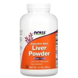 NOW Liver Powder | Argentine Beef Super Food 340 гр