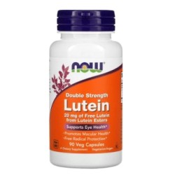 NOW Lutein Esters 20 мг | Double Strength 90 капсули