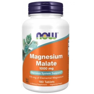 NOW Magnesium Malate 1000 мг / 180 таблетки