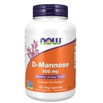 NOW D-Mannose 500 мг / 120 капсули на супер цена