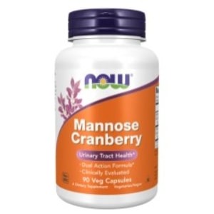NOW Mannose Cranberry 90 капсули