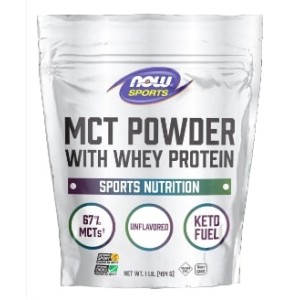 NOW MCT Powder / with Whey Protein / Keto Fuel 454 гр NOW MCT Powder / with Whey Protein / Keto Fuel 454 гр