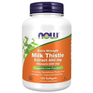 NOW Silymarin Milk Thistle Extract 450 мг / 120 гел капсули NOW Silymarin Milk Thistle Extract 450 мг / 120 гел капсули