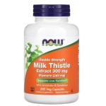 NOW Milk Thistle - Silymarin Extract | Double Strength with Artichoke & Dandelion 200 капсули на супер цена