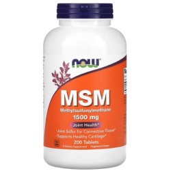 NOW MSM 1500 мг / 200 таблетки NOW MSM 1500 мг / 200 таблетки