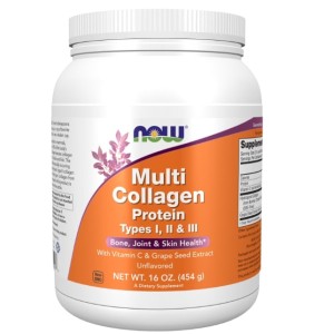 NOW Multi Collagen Protein Types I, II & III Powder 454 гр