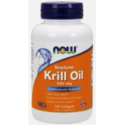 NOW Neptune Krill Oil 500 мг / 120 гел капсули NOW Neptune Krill Oil 500 мг / 120 гел капсули