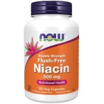 NOW Flush-Free Niacin 500 мг | Double Strength 90 капсули на изгодни цени NOW Flush-Free Niacin 500 мг | Double Strength 90 капсули на супер цена