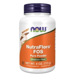 NOW NutraFlora® FOS Powder 113 гр