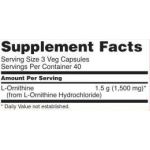 NOW L-Ornithine 500 мг / 120 капсули на изгодни цени NOW L-Ornithine 500 мг / 120 капсули на супер цена