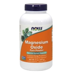 NOW Magnesium Oxide Powder 227 гр NOW Magnesium Oxide Powder 227 гр