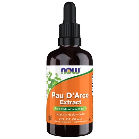 NOW Pau D'Arco Extract Liquid 60 мл на супер цена