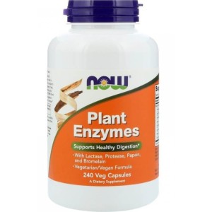 NOW Plant Enzymes 240 капсули