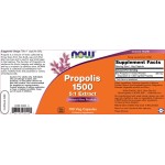 NOW Propolis 1500 5:1 Extract 100 капсули на супер цена