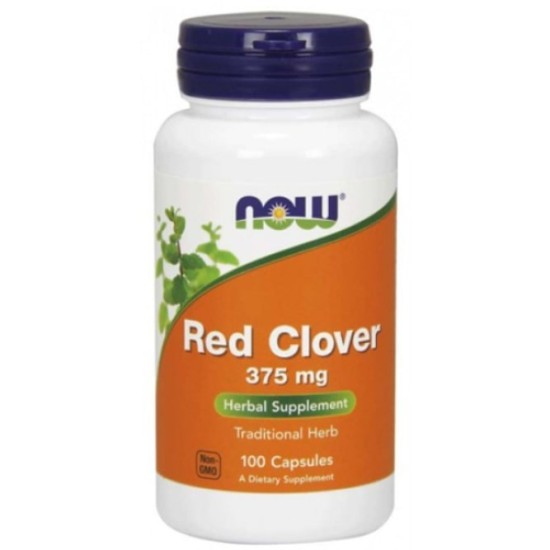 NOW Red Clover 375 мг / 100 капсули на супер цена