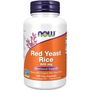 NOW Red Yeast Rice 600 мг / 120 капсули NOW Red Yeast Rice 600 мг / 120 капсули
