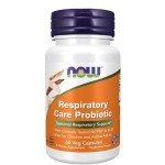 NOW Respiratory Care Probiotic | with 12 Billion Active Cells 60 капсули на супер цена