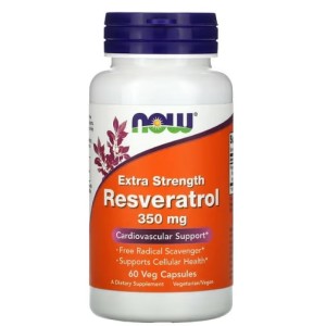 NOW Resveratrol 350 мг | Extra Strength 60 капсули NOW Resveratrol 350 мг | Extra Strength 60 капсули