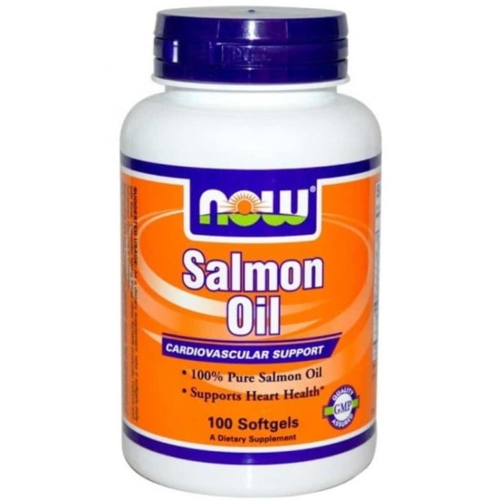 NOW Salmon Oil 100 гел капсули на изгодни цени NOW Salmon Oil 100 гел капсули на супер цена