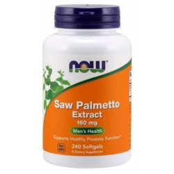 NOW Saw Palmetto Extract 160 мг / 240 гел капсули