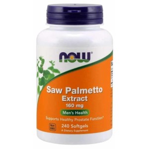 NOW Saw Palmetto Extract 160 мг / 240 гел капсули