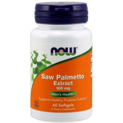 NOW Saw Palmetto Extract 160 мг / 60 гел капсули
