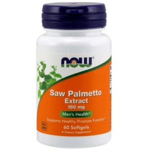 NOW Saw Palmetto Extract 160 мг / 60 гел капсули