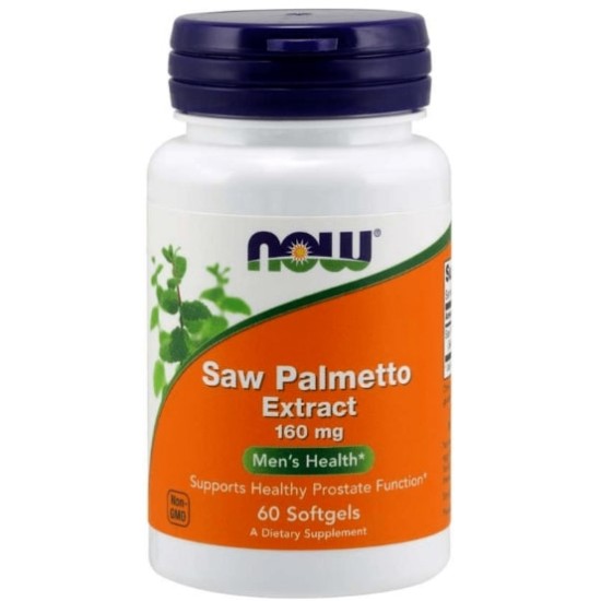 NOW Saw Palmetto Extract 160 мг / 60 гел капсули на супер цена