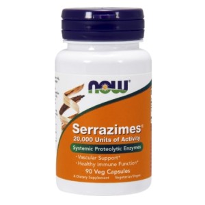 NOW Serrazimes 90 капсули