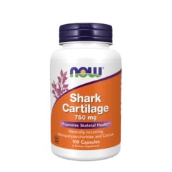 NOW - SHARK CARTILAGE (ХРУЩЯЛ ОТ АКУЛА) 750 МГ - 100 КАПСУЛИ 