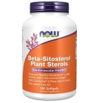 NOW Beta-Sitosterol Plant Sterols 180 гел капсули на супер цена