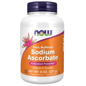 NOW Sodium Ascorbate Powder | Pure, Buffered Vitamin C 227 гр