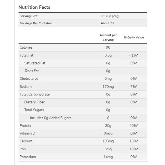 NOW Soy Protein Isolate | Unflavored 544 гр на супер цена