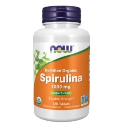 NOW Spirulina 1000 мг / 120 таблетки NOW Spirulina 1000 мг / 120 таблетки