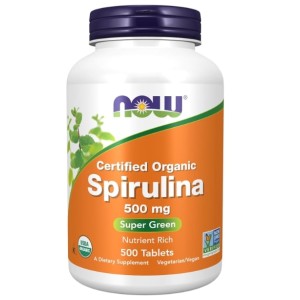 NOW Spirulina 500 мг / 500 таблетки