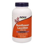 NOW Sunflower Lecithin 1200 мг / 200 гел капсули на изгодни цени NOW Sunflower Lecithin 1200 мг / 200 гел капсули на супер цена