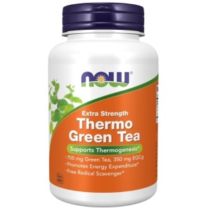 NOW Thermo Green Tea™ | Extra Strength 90 капсули NOW Thermo Green Tea™ | Extra Strength 90 капсули