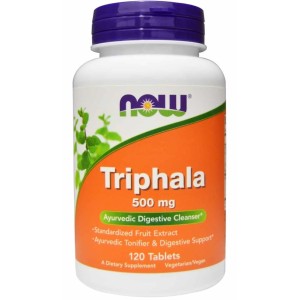 NOW Triphala 500 мг / 120 таблетки NOW Triphala 500 мг / 120 таблетки