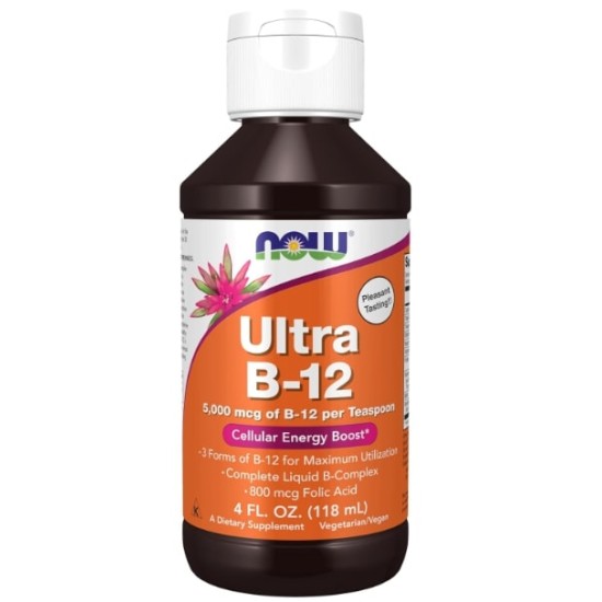 NOW Ultra B-12 Liquid 118 мл на изгодни цени NOW Ultra B-12 Liquid 118 мл на супер цена